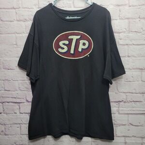 Hybrid STP Motor‎ Oil Racing Graphic Shirt Mens XXL Thrifty Y2k Retro Streetwear